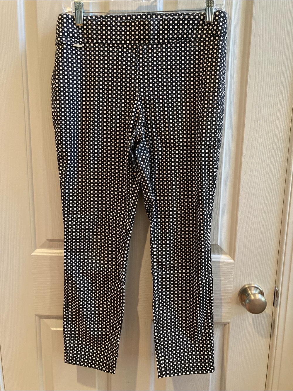 EUC The Limited Black and White Polka Dot Pants